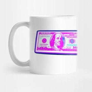 Cash Money Pink Hundred Dollar Bill Mug